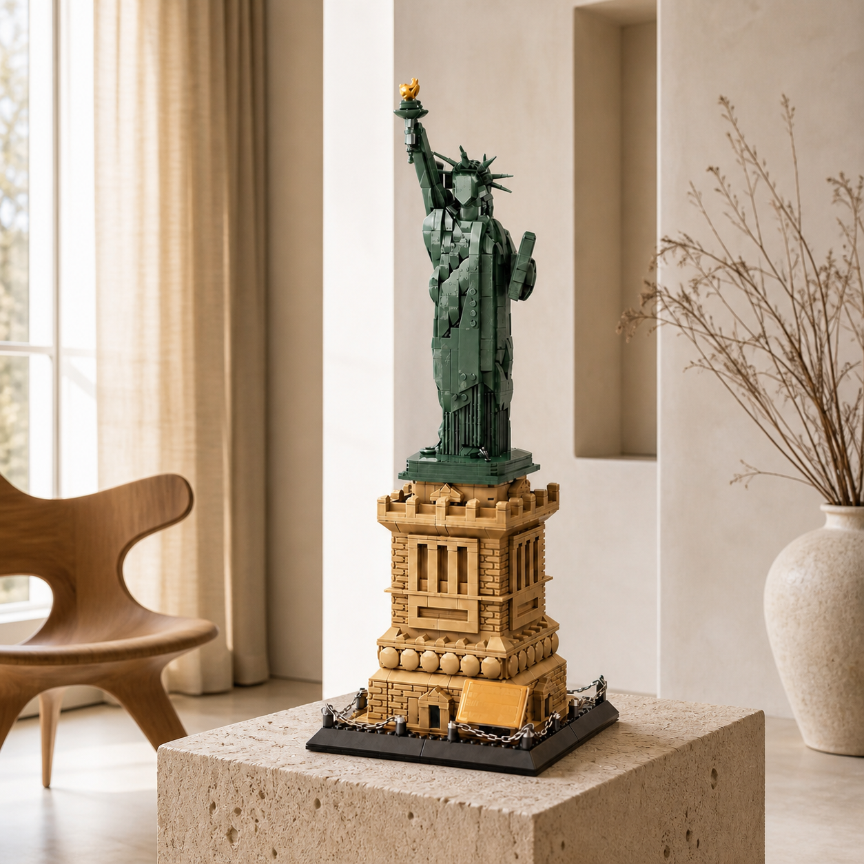 Estatua de la Libertad (1409 piezas) - Ambiente 2