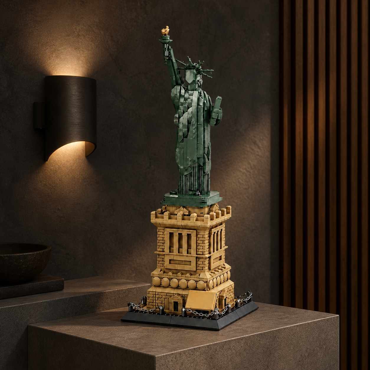 Estatua de la Libertad (1409 piezas) - Ambiente 4