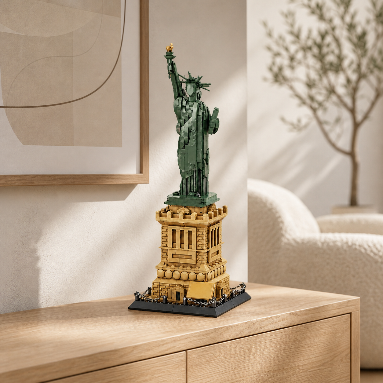 Estatua de la Libertad (1409 piezas) - Ambiente 5