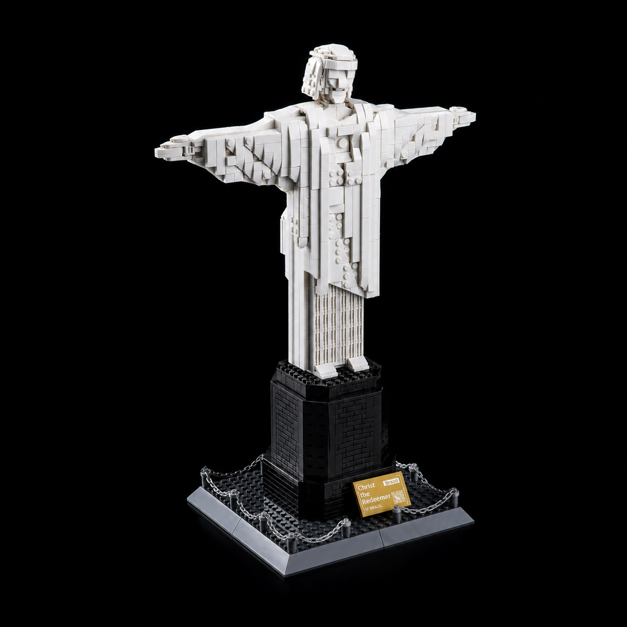 Christ the Redeemer (973 pcs) second solid black technical gallery image